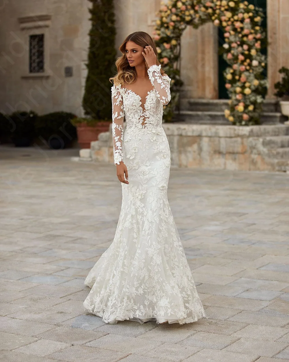 Великолепные свадебные платья из двух частей по индивидуальному заказу - Фотография_4