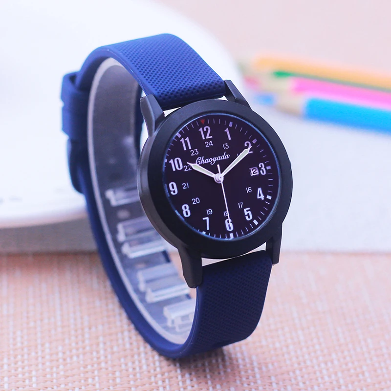 Модные мужские и женские многофункциональные часы для мальчиков и девочек - Фотография_3