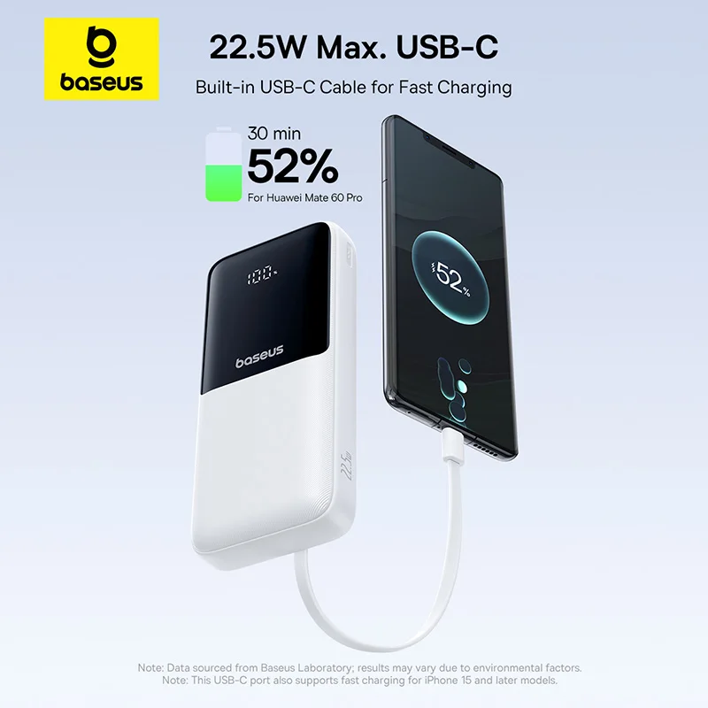 Baseus power bank 20000 мач pd 22 - Фотография_5