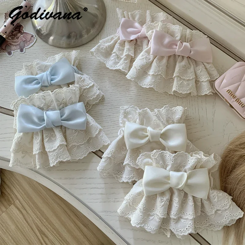 Оригинальные кружевные нарукавники