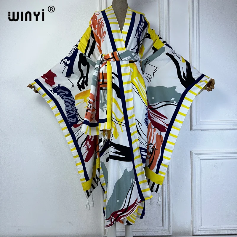 Winyi свободное кимоно