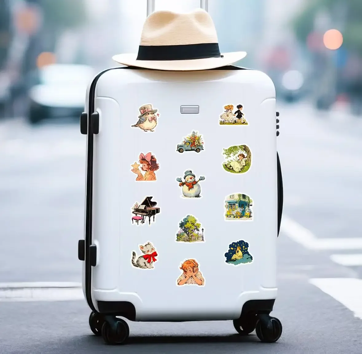 50-пасторальные наклейки в стиле граффити в стиле комиксов - Фотография_3