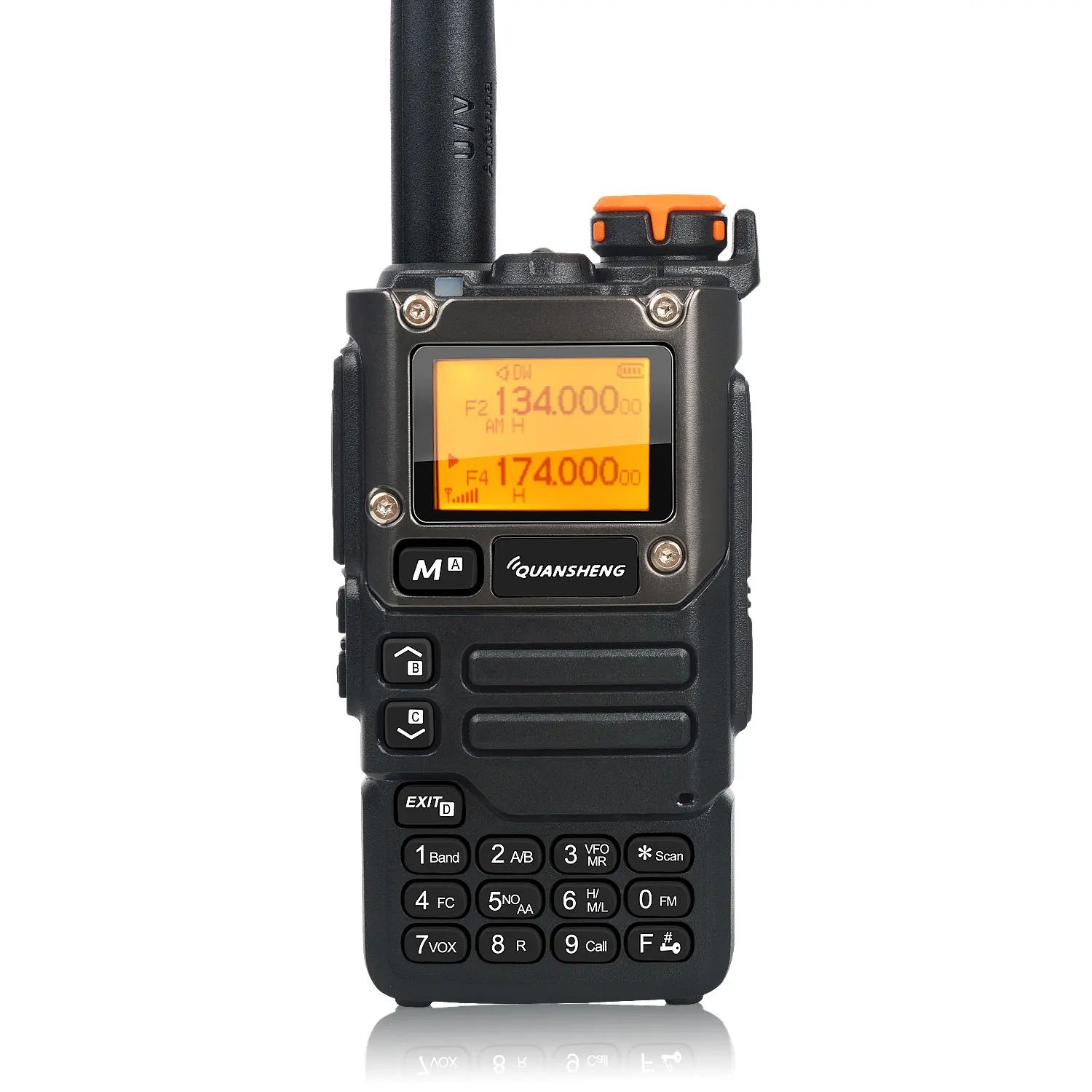 Quansheng walkie talkie air band