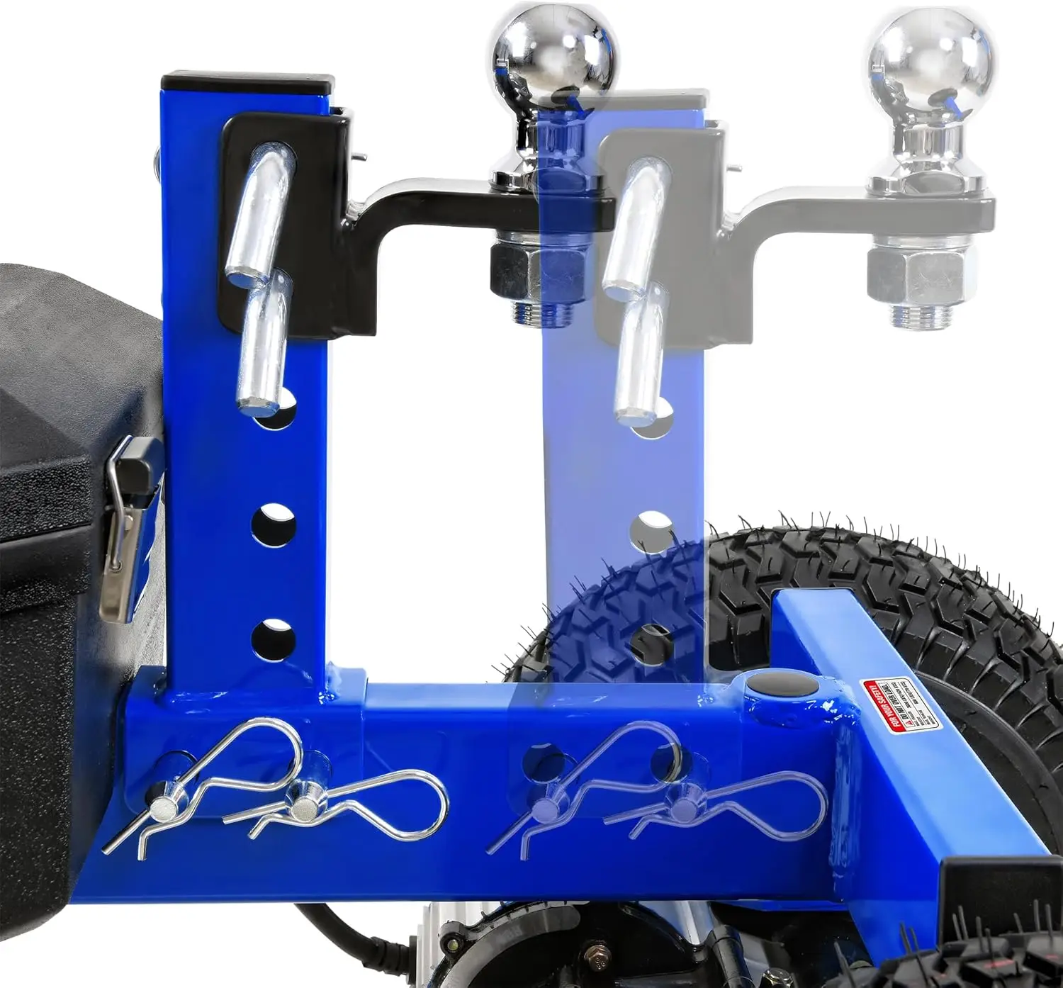 Электрическая тележка для прицепа с двигателем 800 вт - Фотография_5