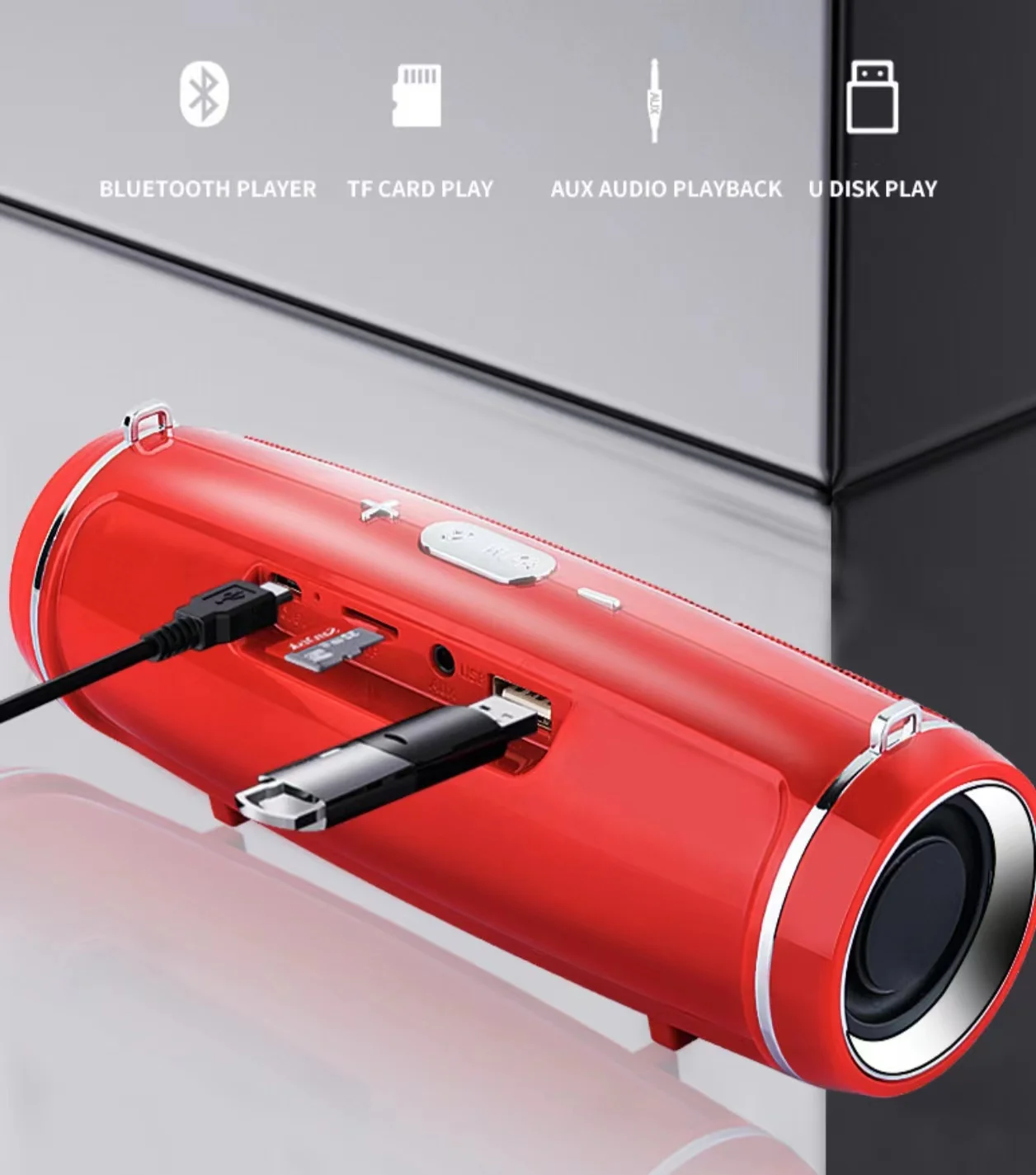 Портативный динамик bluetooth ipx7 - Фотография_2