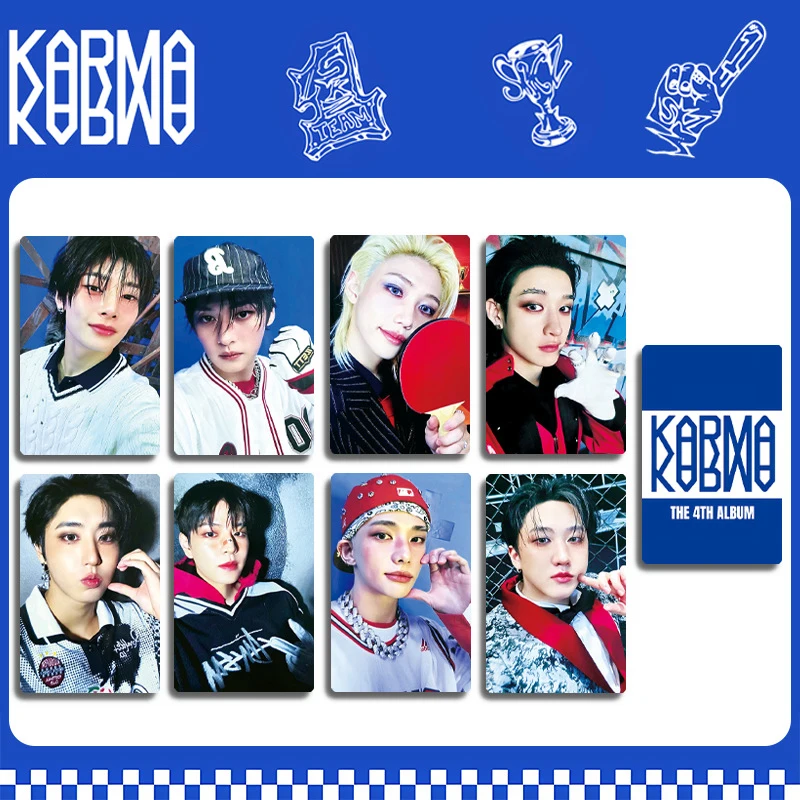 Kpop idol stray karma merch фотокарта - Фотография_3