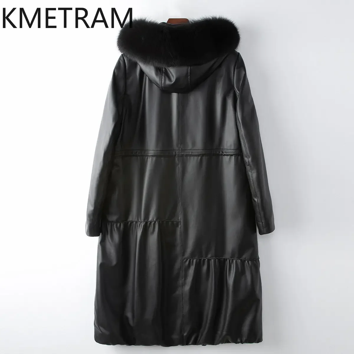 Белая куртка-пуховик на гусином пуху - Фотография_2