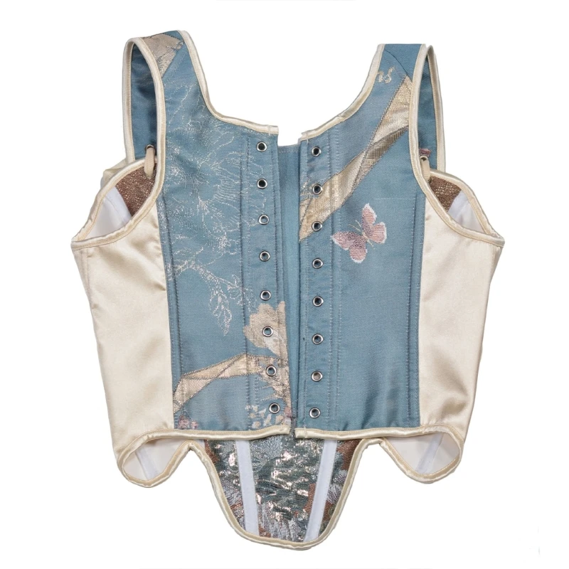 Корсет на завязках майка для женщин - Фотография_5