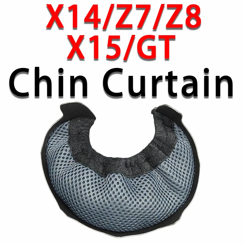 Занавеска на подбородке для shoei x14 z7 x15 z8 gt agv k5 k5s k3sv k1 - Фотография_4