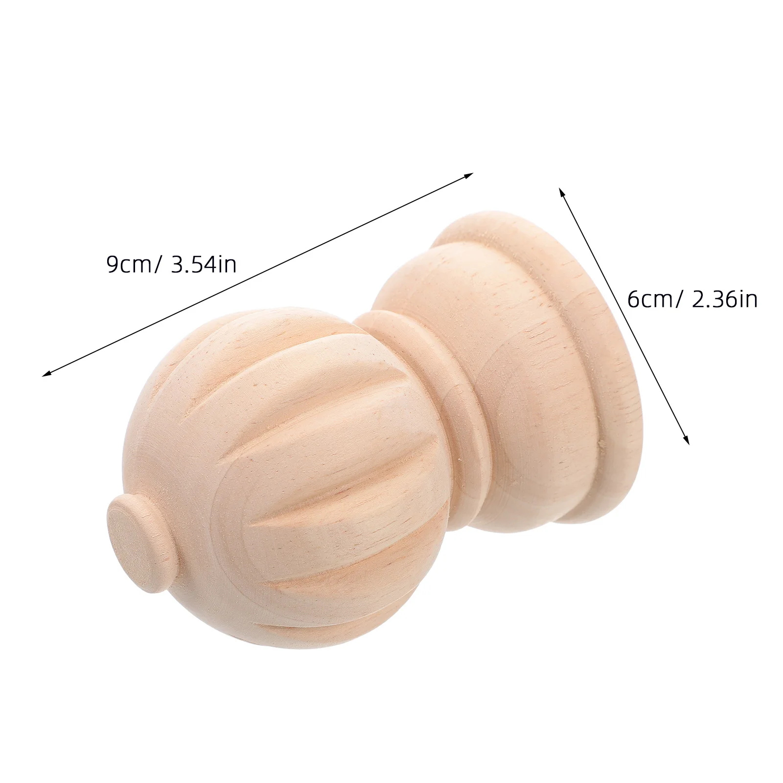 Ананас, деревянная балястерная стойка для лестницы - Фотография_6