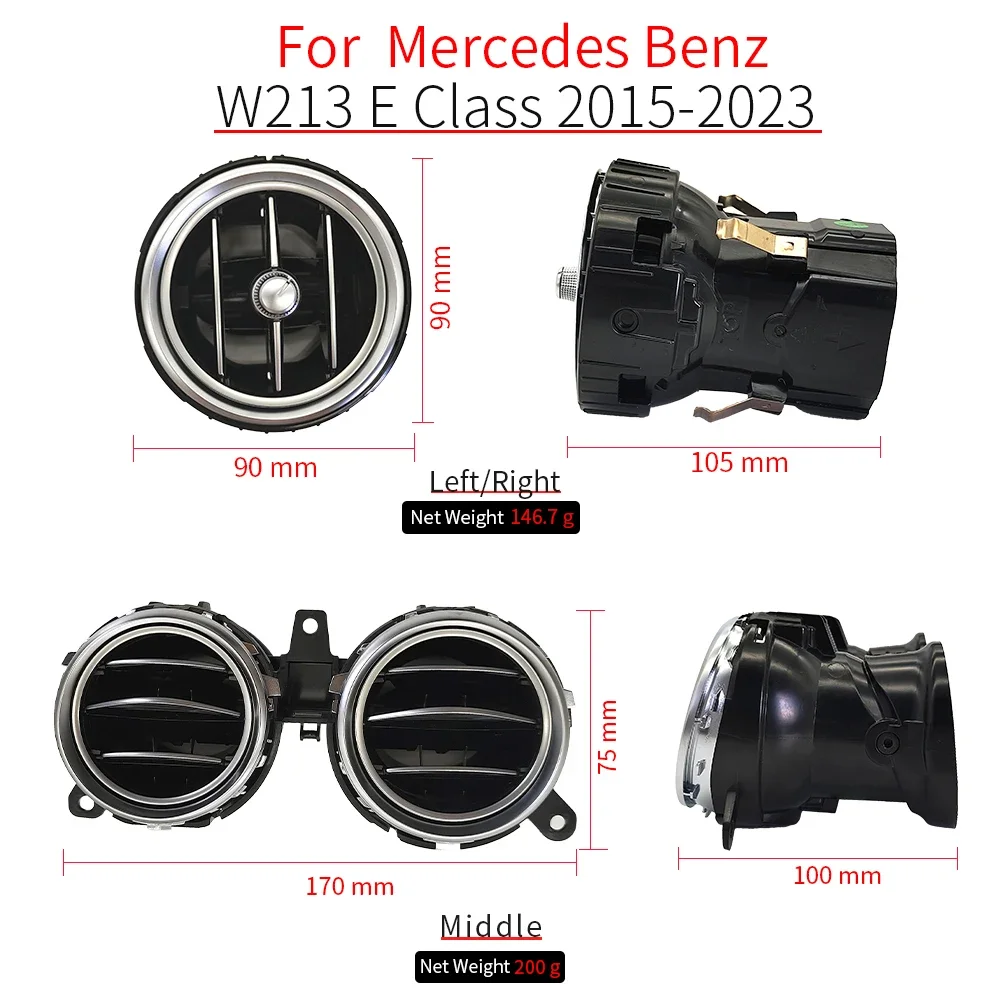 Для mercedes w213 передняя и задняя - Фотография_4