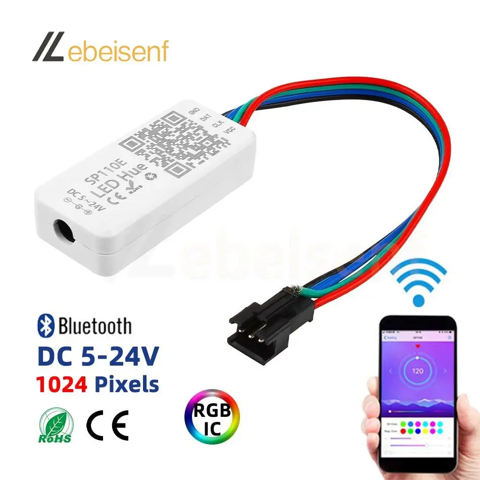 Sp110e rgb-контроллер bluetooth