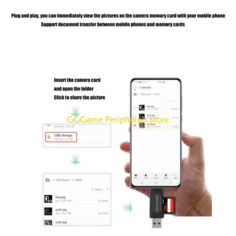U55b мгновенный доступ к картам sdtf адаптеры usb2 - Фотография_2