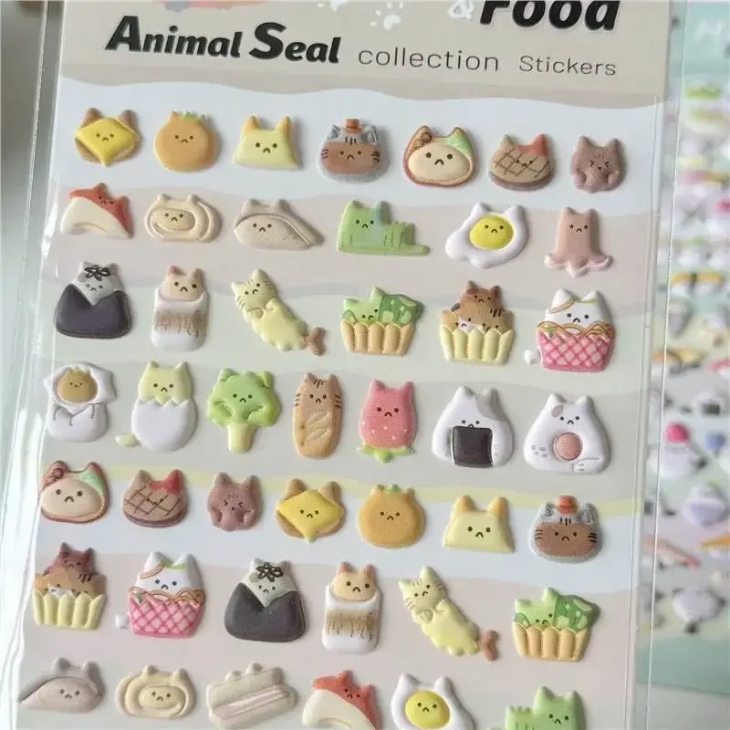 3d стерео мультяшная наклейка для журнала для детей - Фотография_4