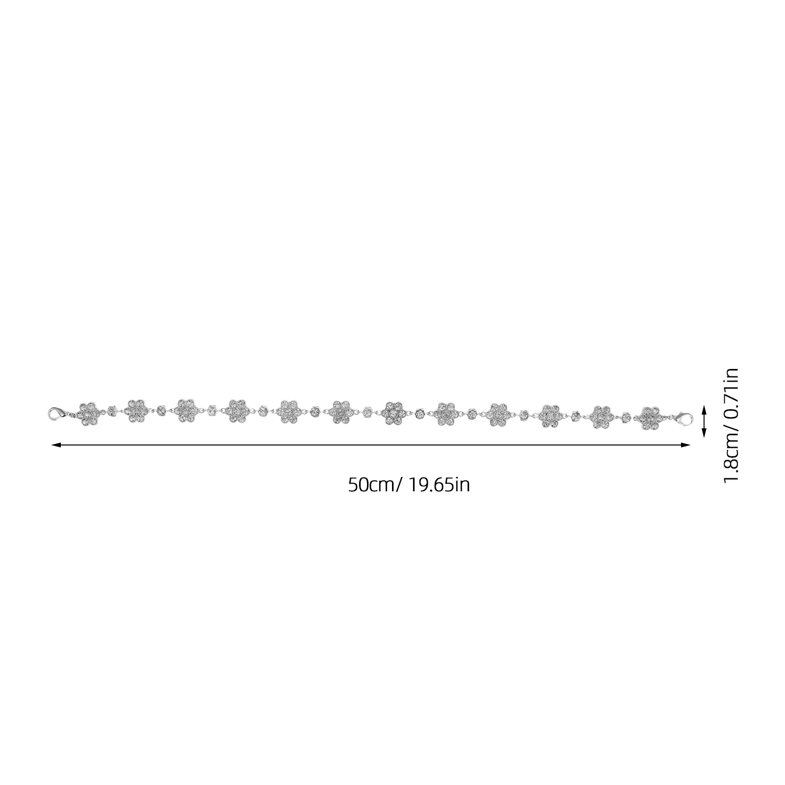 Сменная цепочка для кошелька со стразами - Фотография_5