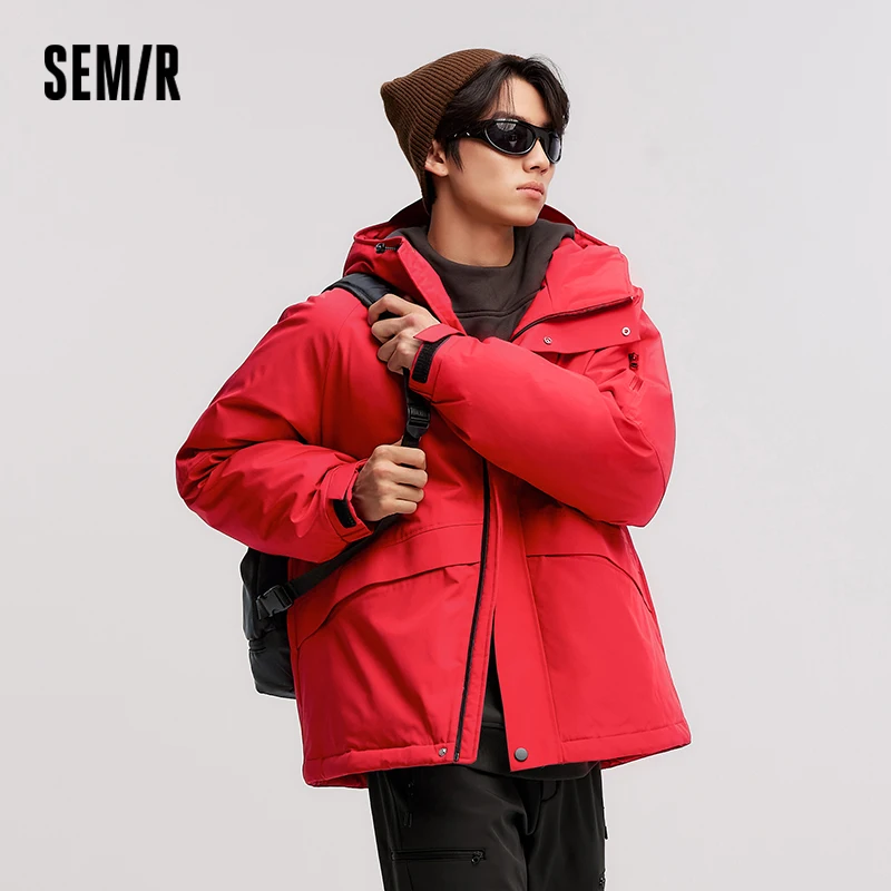 Пуховик semir мужской средней длины - Фотография_2