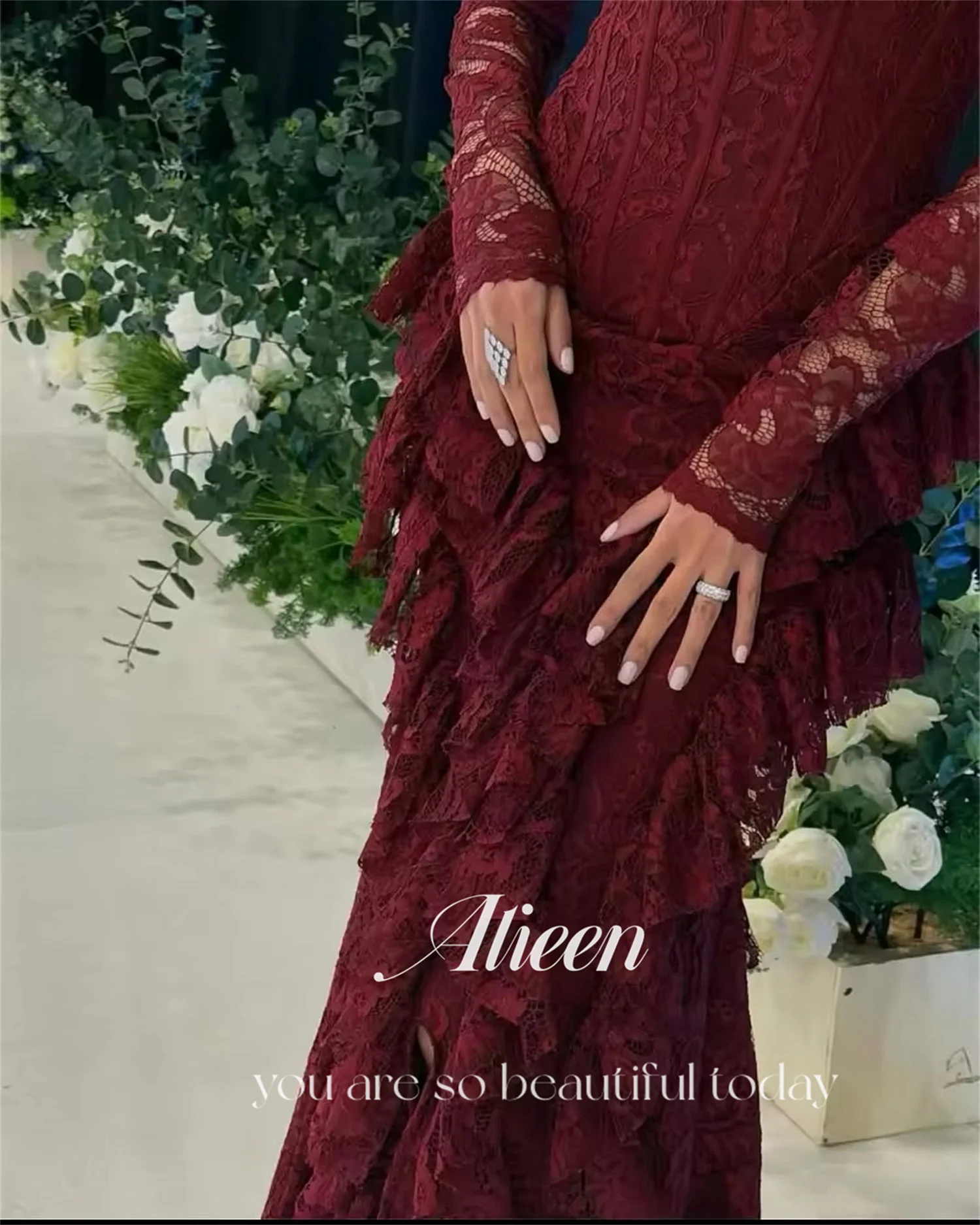 Вечернее платье aileen для свадебного платья больших размеров - Фотография_5