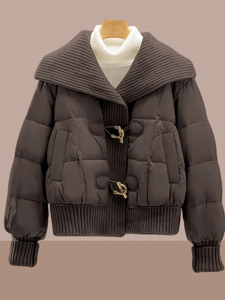 Thiened fce down хлопковое пальто - Фотография_3