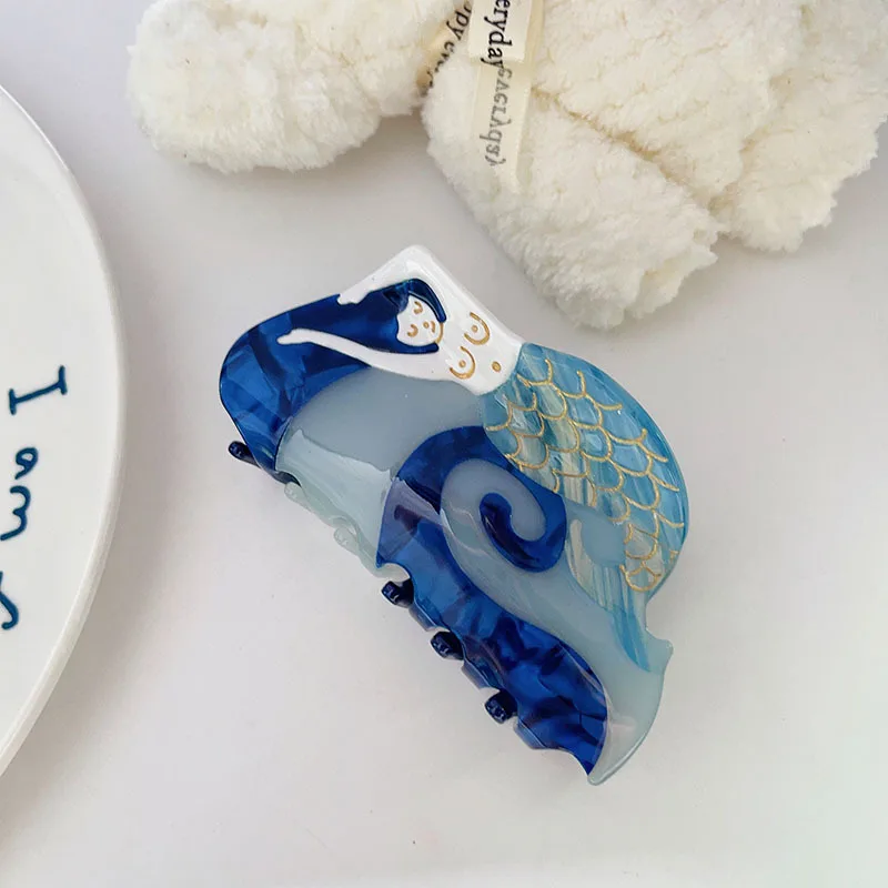 Милые мультяшные зажимы для волос с морской русалочкой - Фотография_5