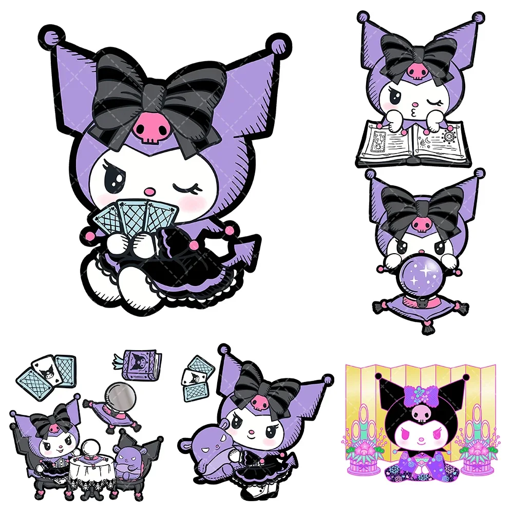 Kawaii kuromi sanrio iron on 20 - Фотография_3