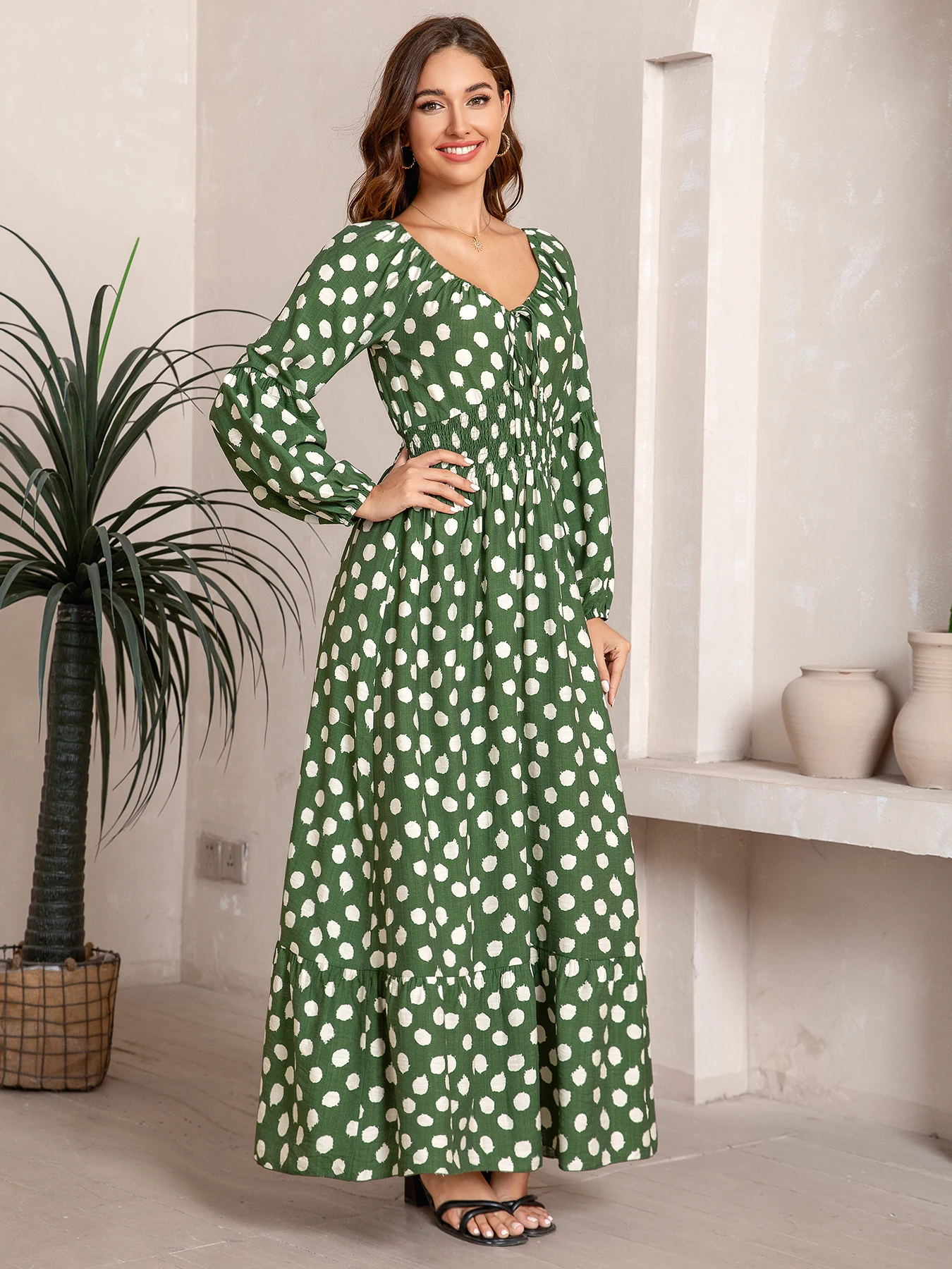 Женское платье в отпускном стиле - Фотография_6