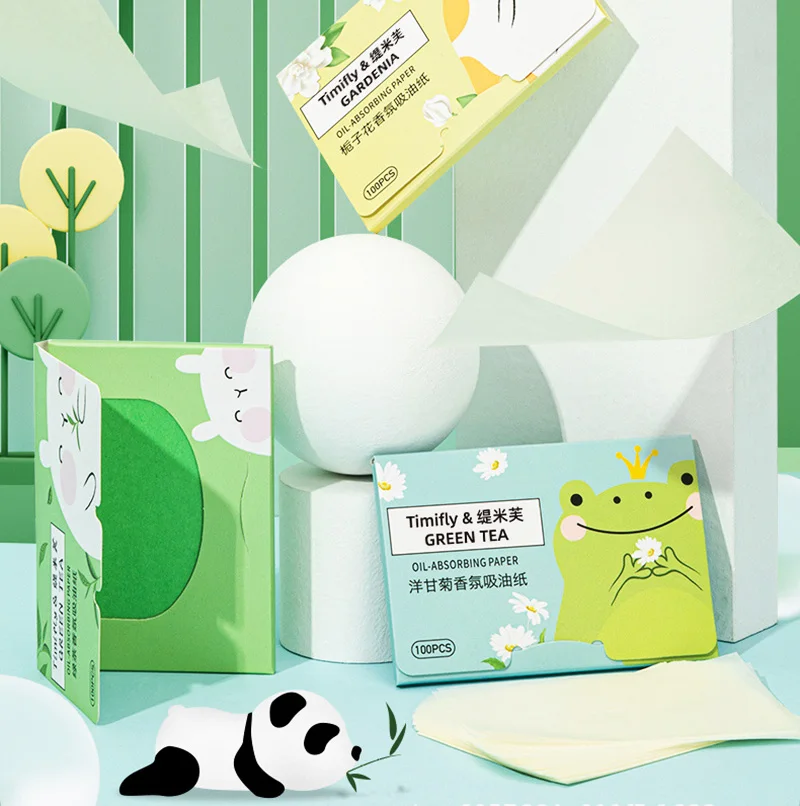 Бумажные салфетки для жирного блеска