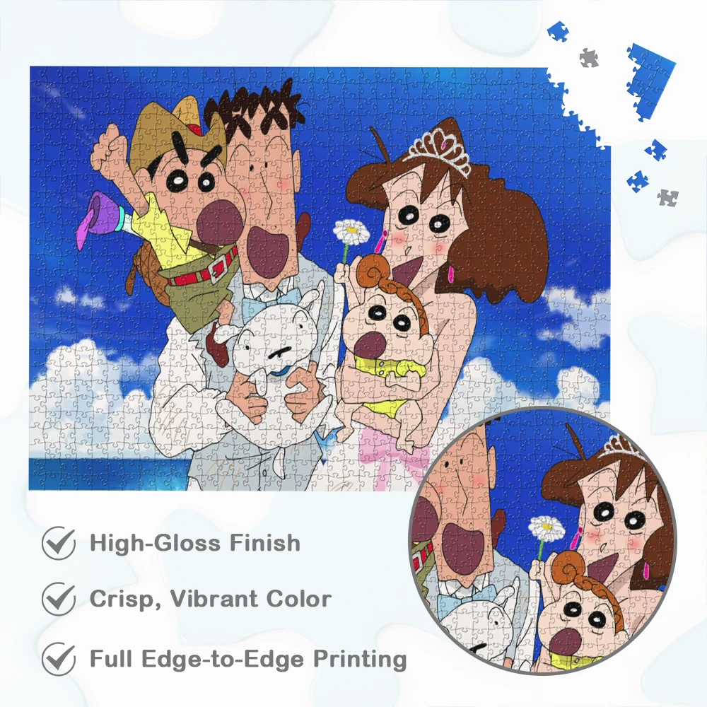Большой пазл crayon shin chan для взрослых shinnosuke - Фотография_2
