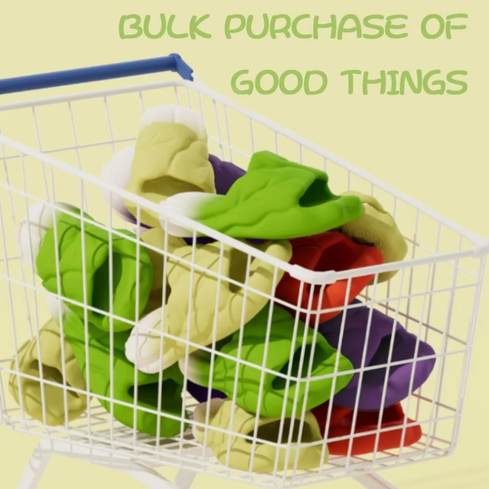 Обувь, креативные тапочки с имитацией капусты - Фотография_3