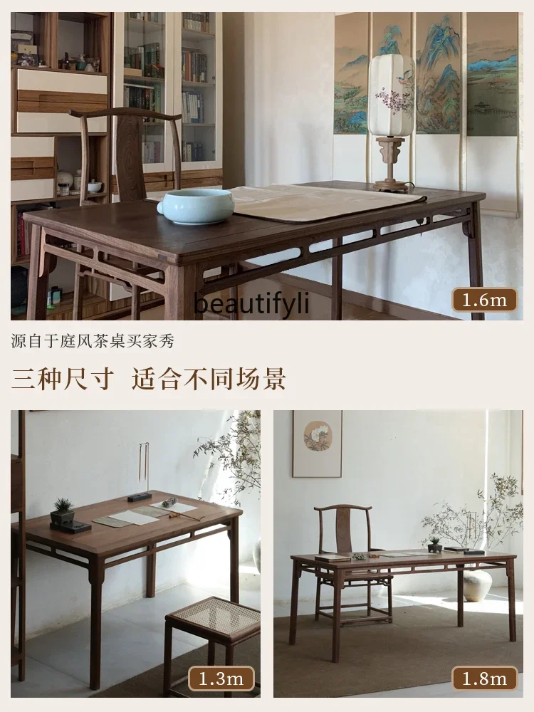 Новый деревянный стол из черного ореха в китайском стиле - Фотография_4