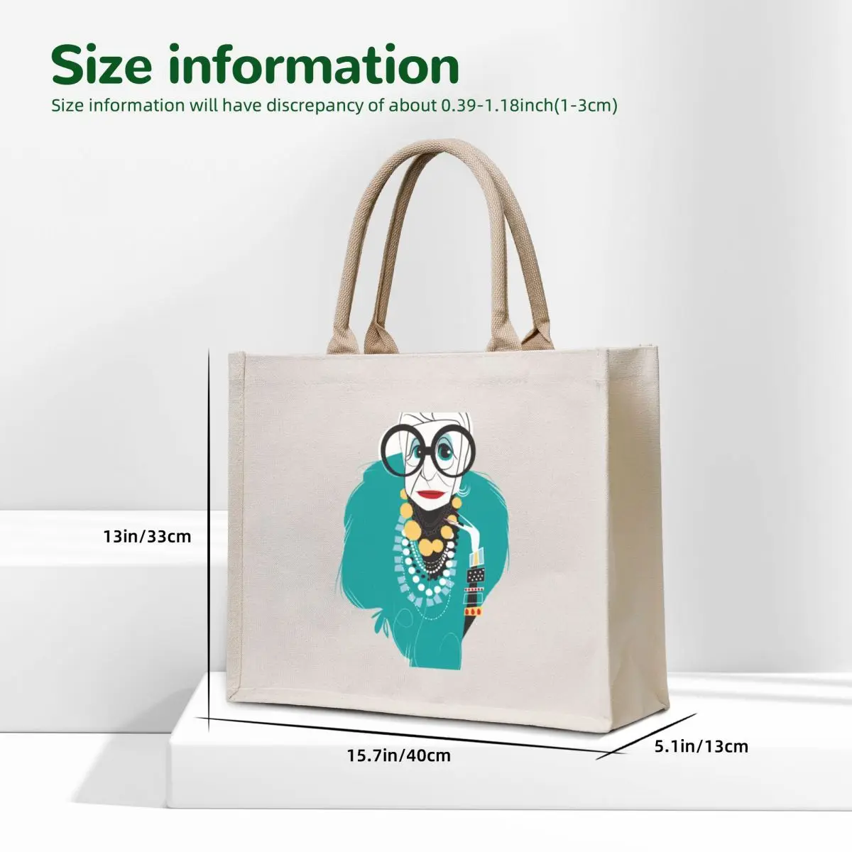 Iris apfel (8) большая сумка для женщин - Фотография_5