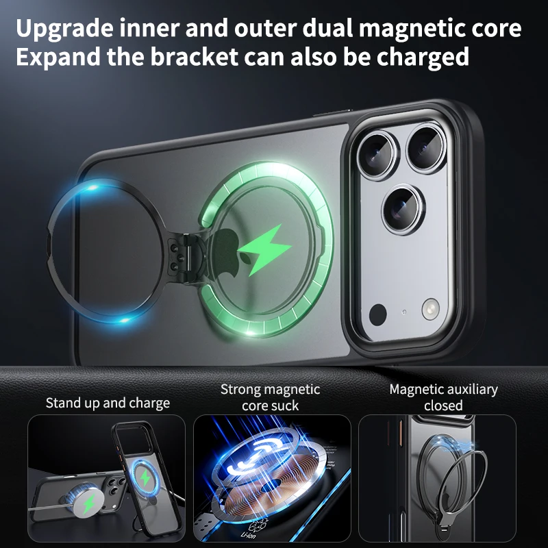 Чехол с двойным магнитным кольцом - Фотография_3