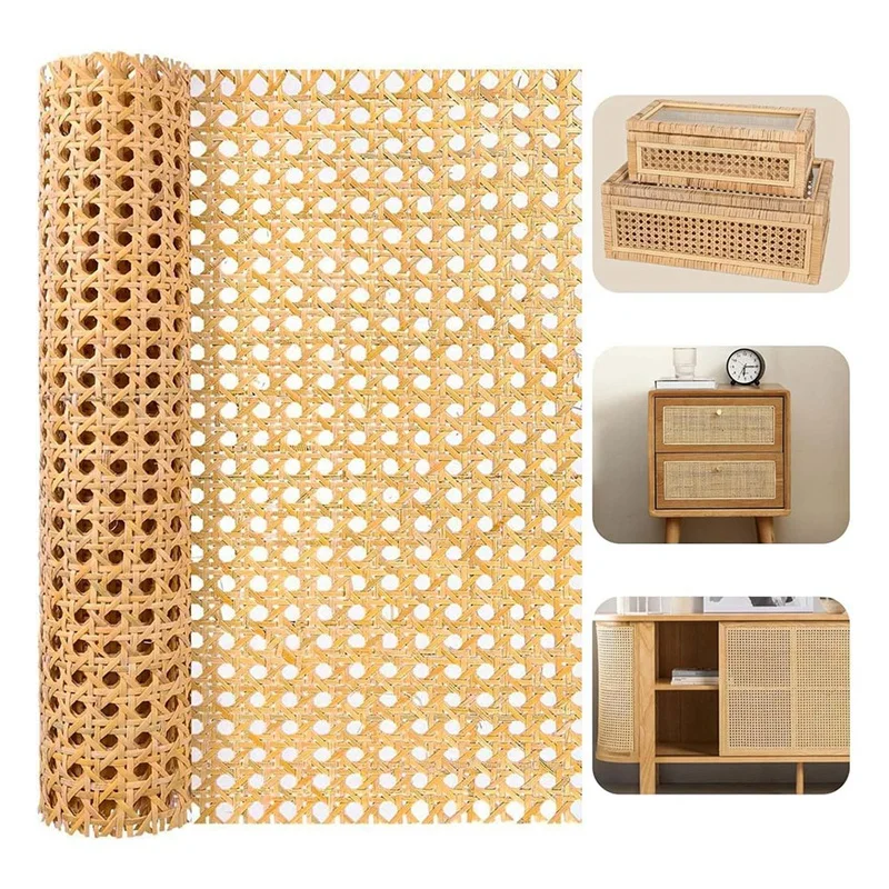 Рулоны из натурального ротанга длиной 3