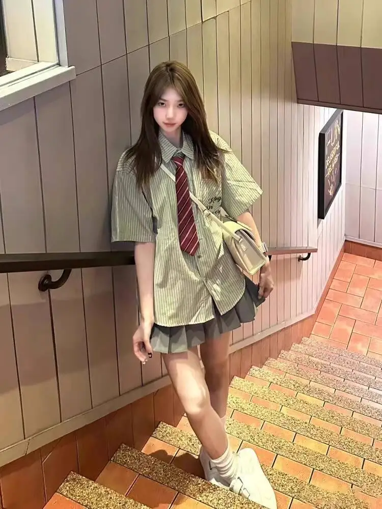 Корейский стиль college wind jk