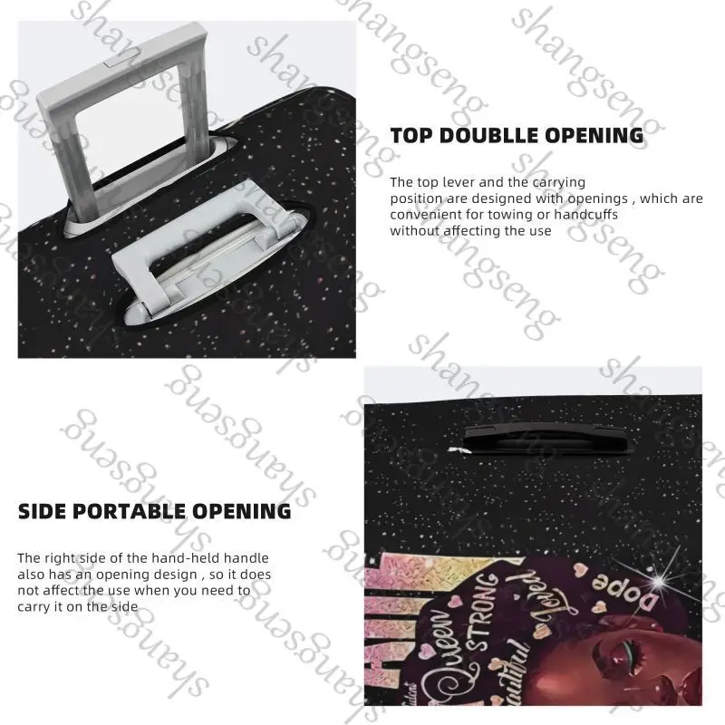 Защитный чехол для чемодана queen girl travel - Фотография_3