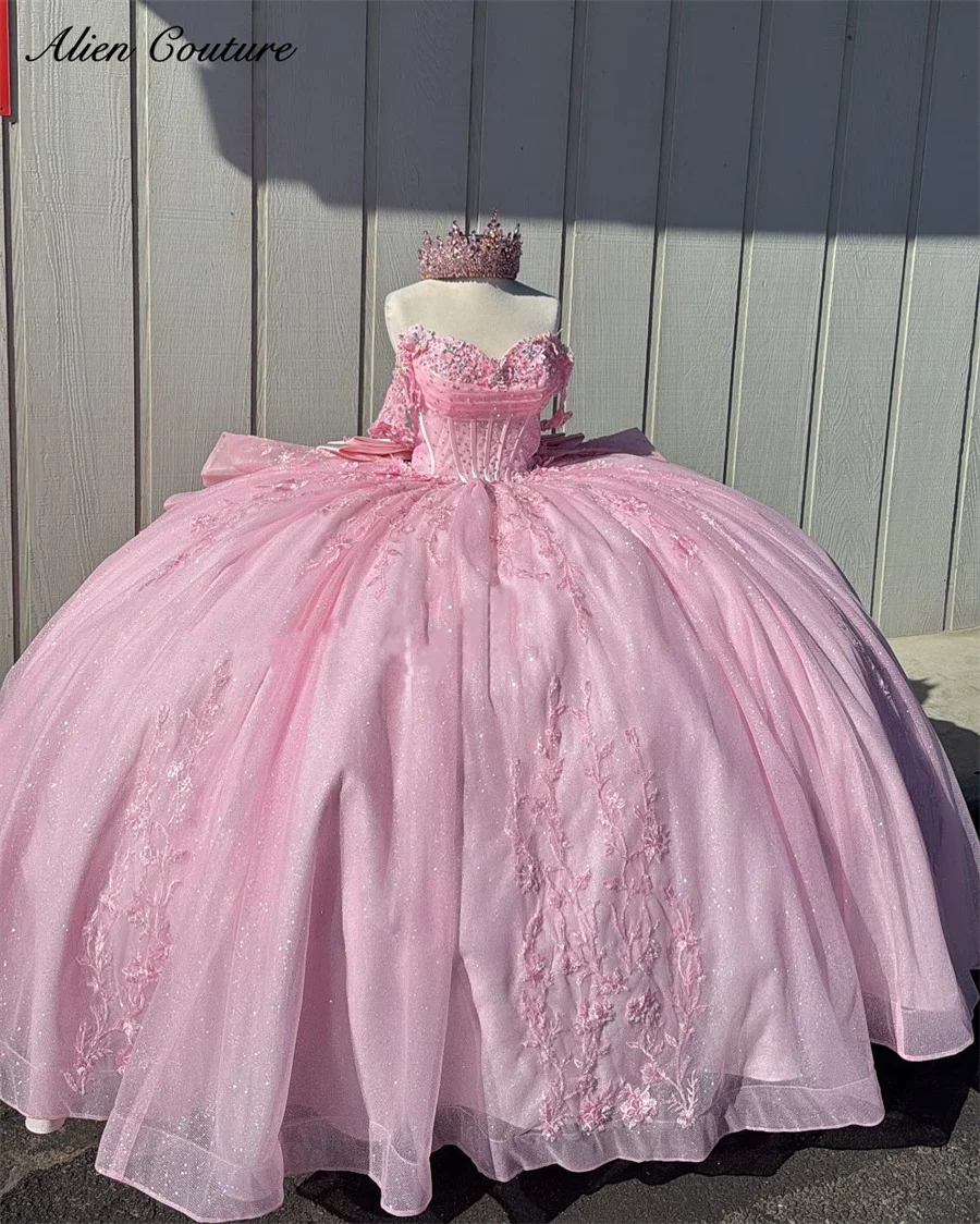 Розовое платье принцессы sweet 16