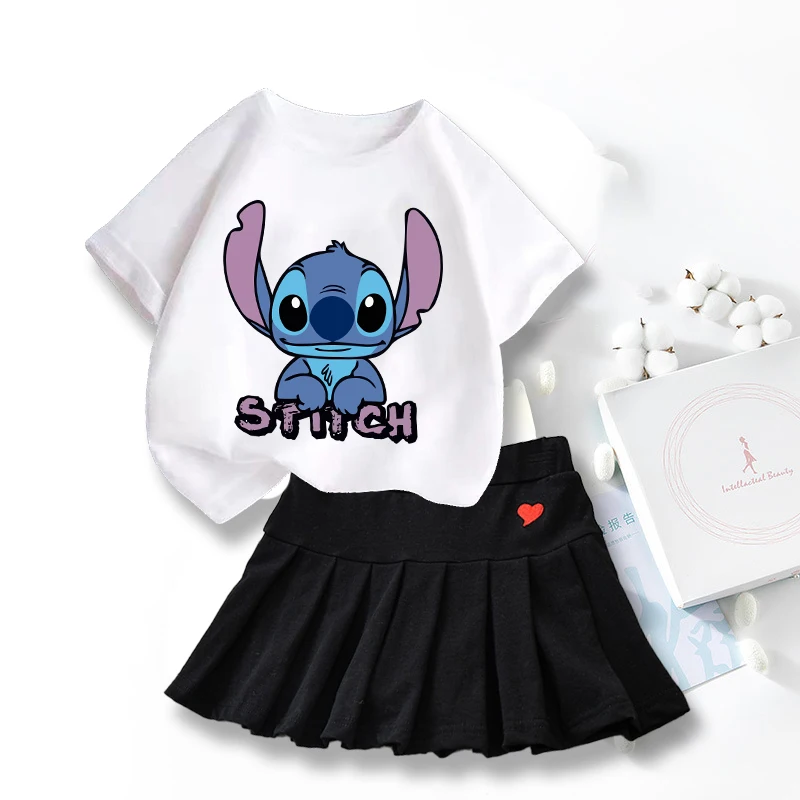 Новые милые футболки lilo stitch - Фотография_3