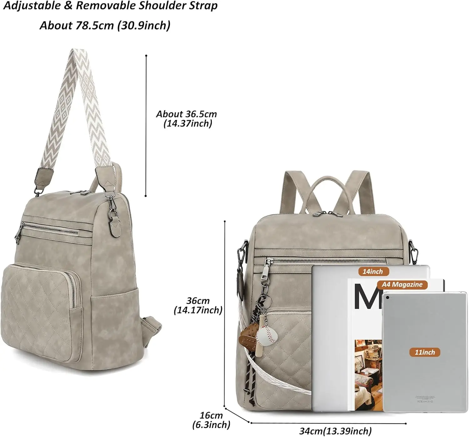 Tantomi рюкзак-кошелек для женщин - Фотография_4