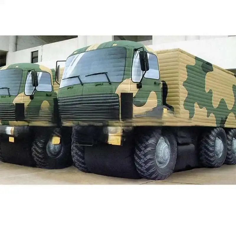 Iatable jeep cool ideas камуфляжный автомобиль - Фотография_2