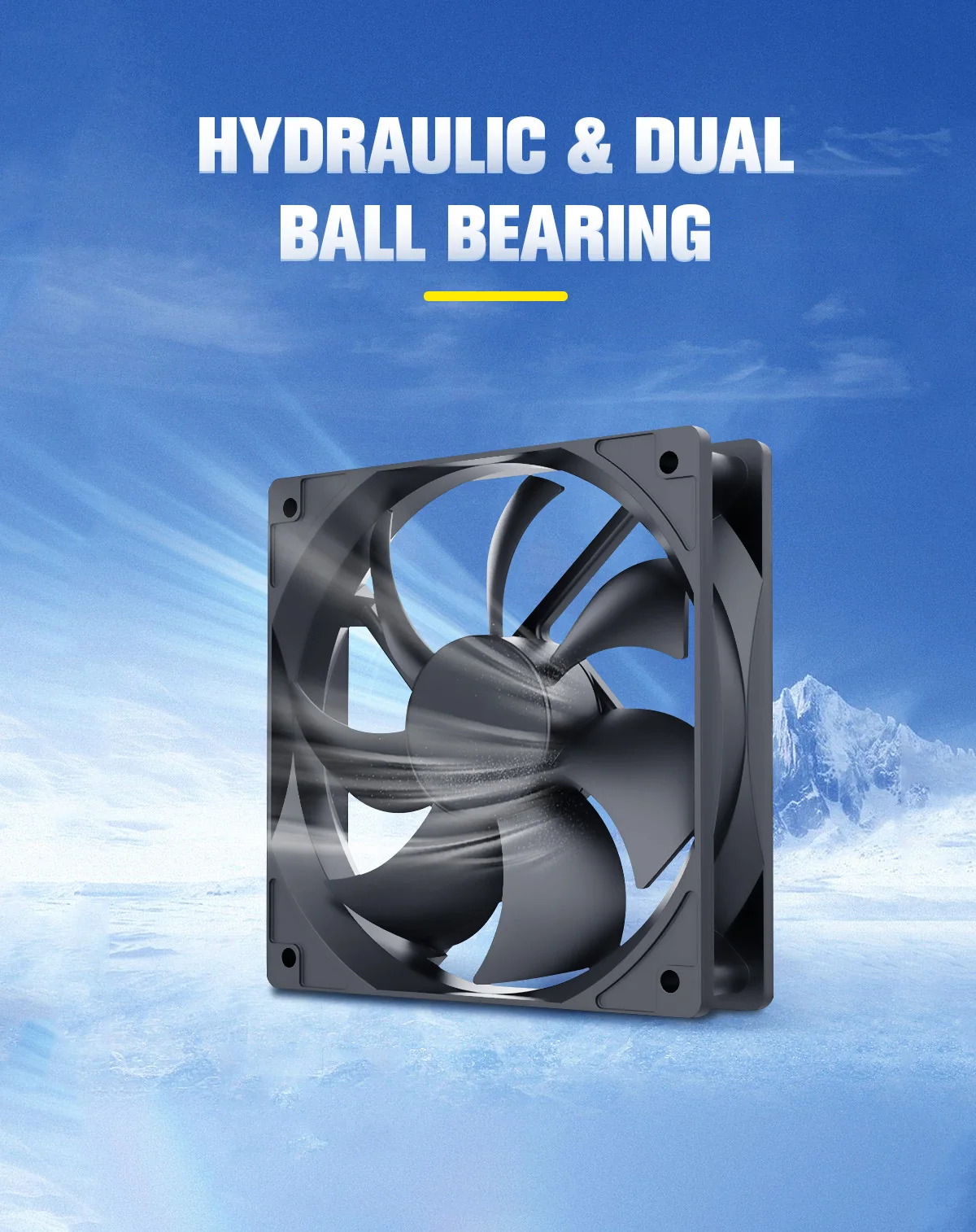 Вентилятор 5 в 12 в 24 в 120 мм - Фотография_2