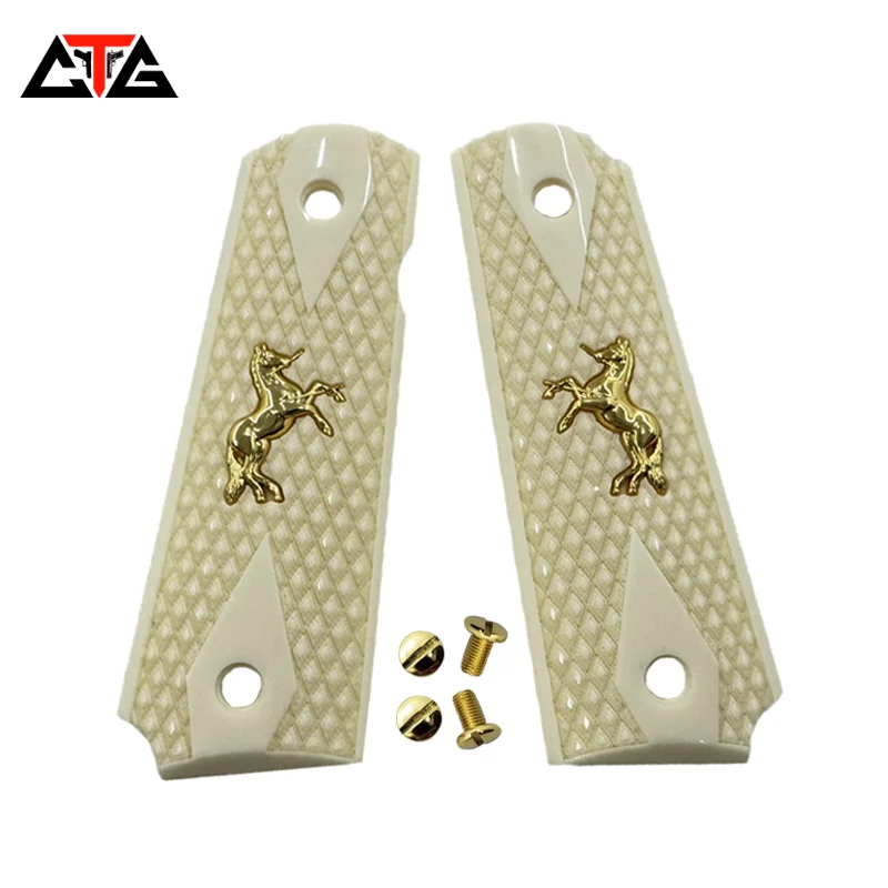 Ctg colt 1911, ручки с ромбовидным узором