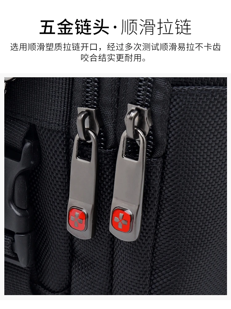 Мужская повседневная поясная сумка через плечо - Фотография_3