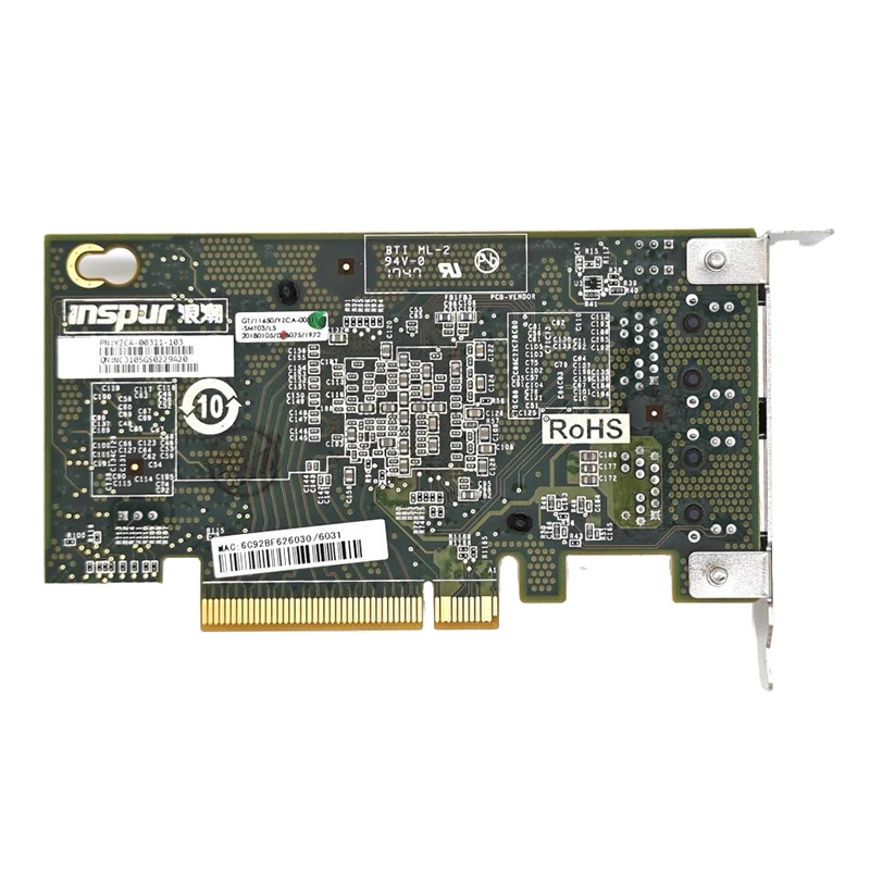 Двухпортовая серверная ethernet-карта 10g x540-t2 pcie-x8 - Фотография_4