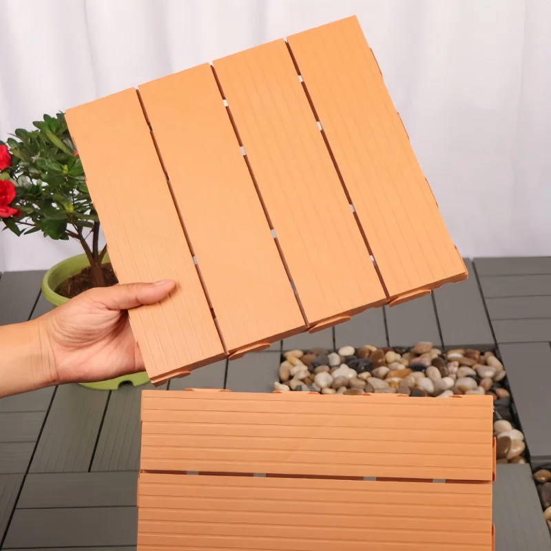 Пластиковый пвх пол 30 см x 30 - Фотография_4