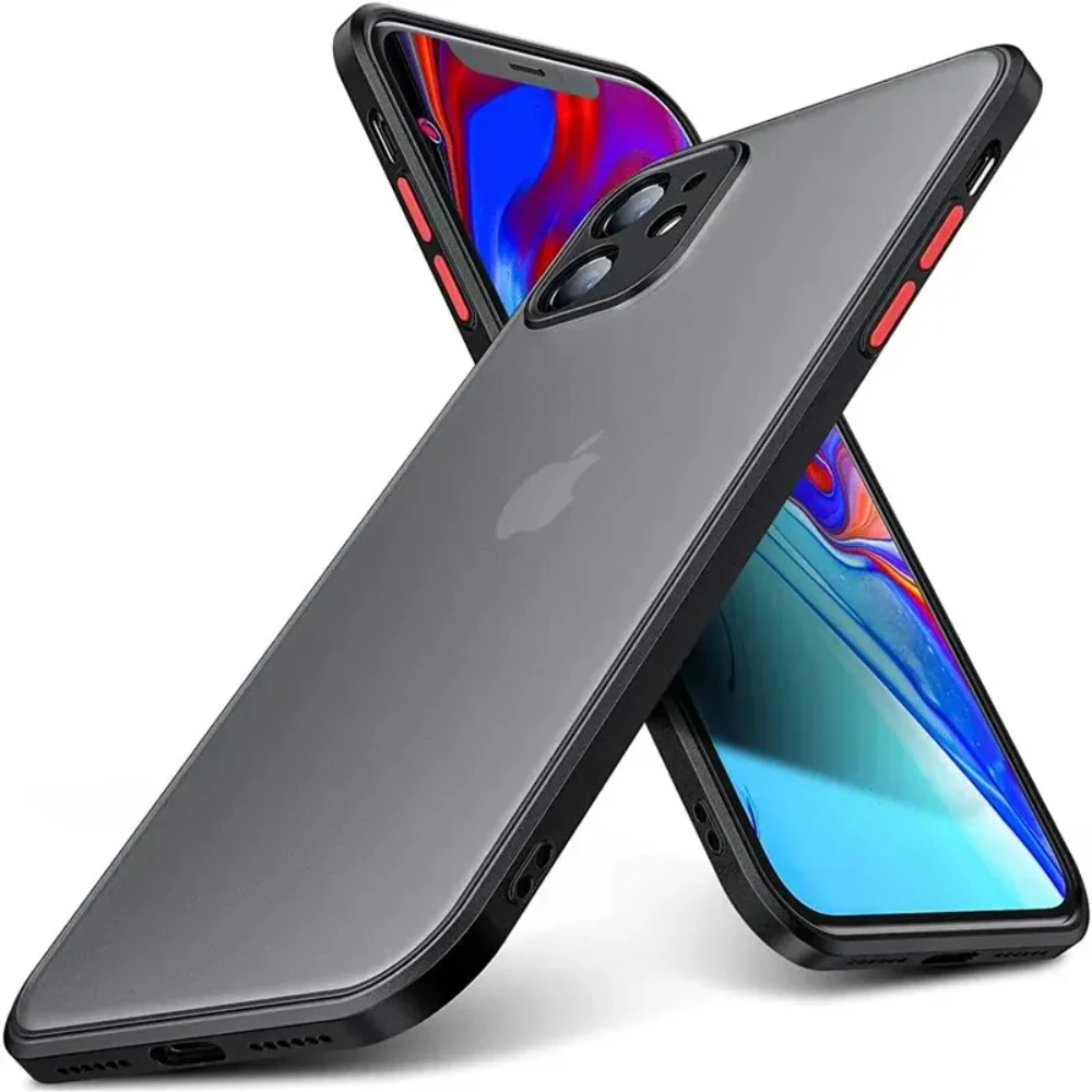 Противоударный матовый чехол для iphone 16 - Фотография_5