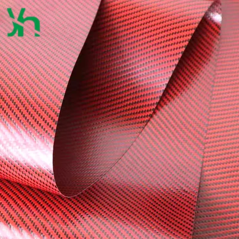 Красная, черная кожа из углеродного - Фотография_2