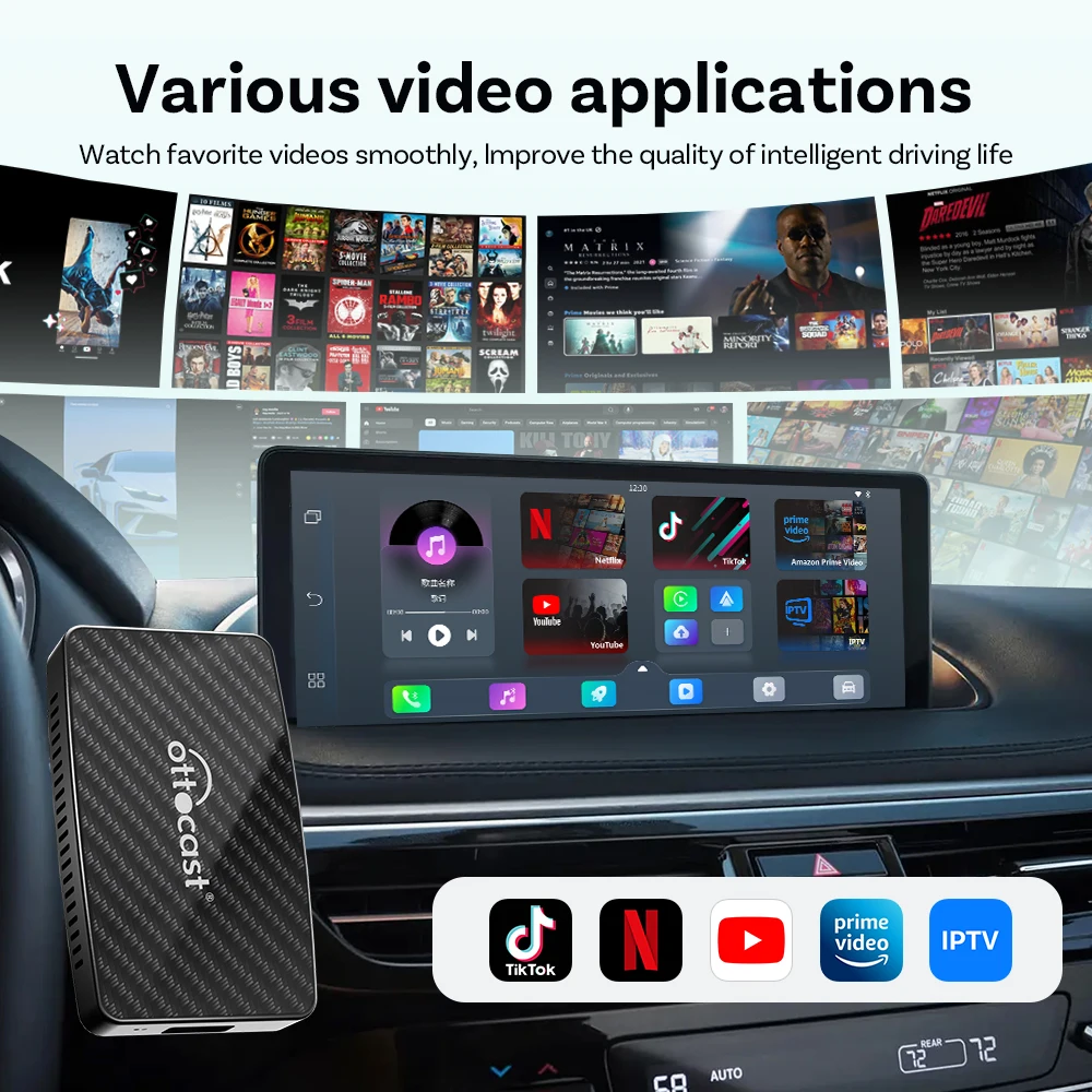 Ottocast play2 video pro беспроводной - Фотография_2