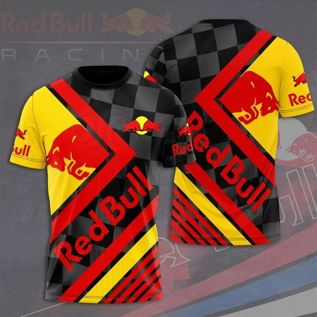 Фирменный велосипедный трикотаж red bull с 3d принтом - Фотография_3