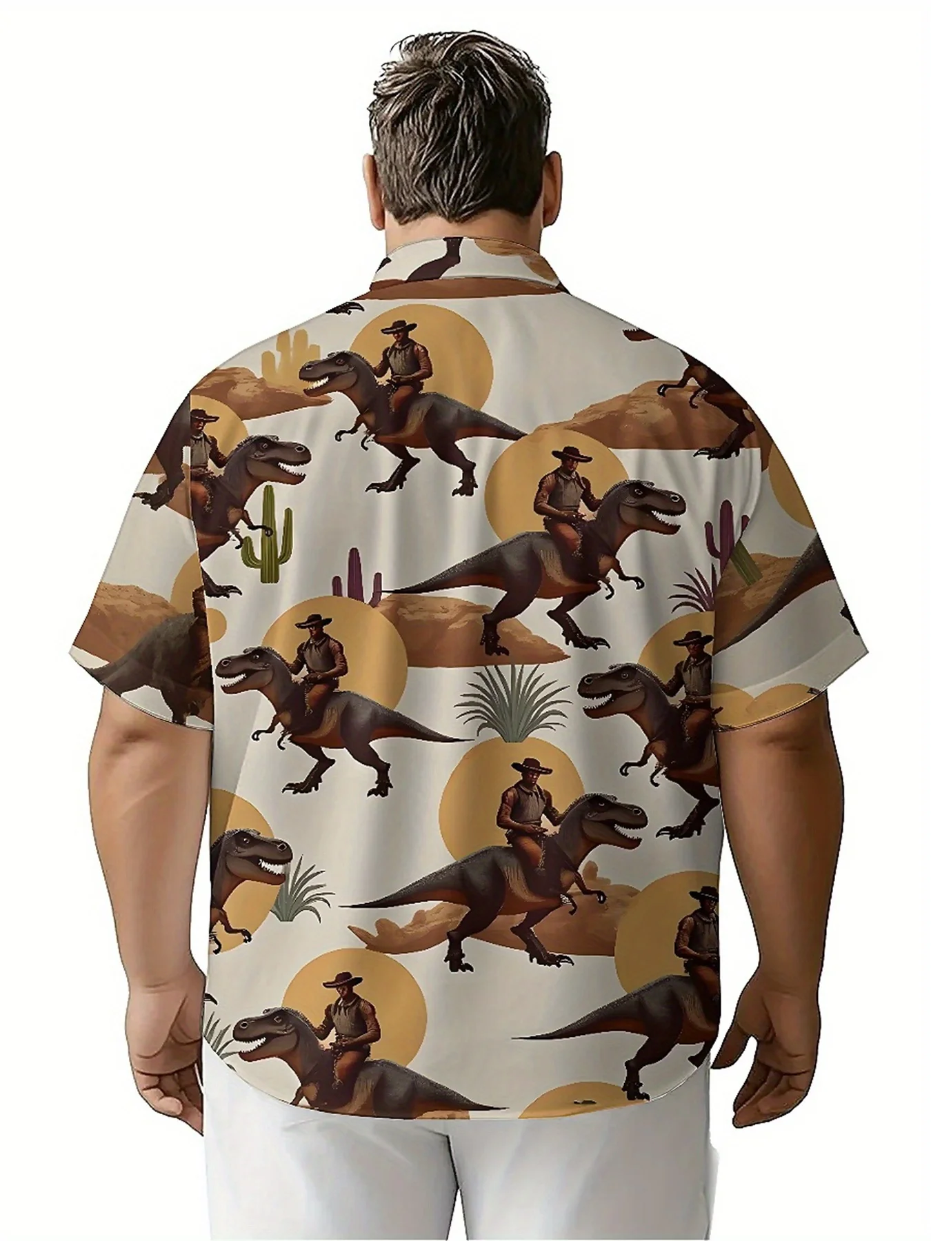 Мужские гавайские рубашки больших - Фотография_4