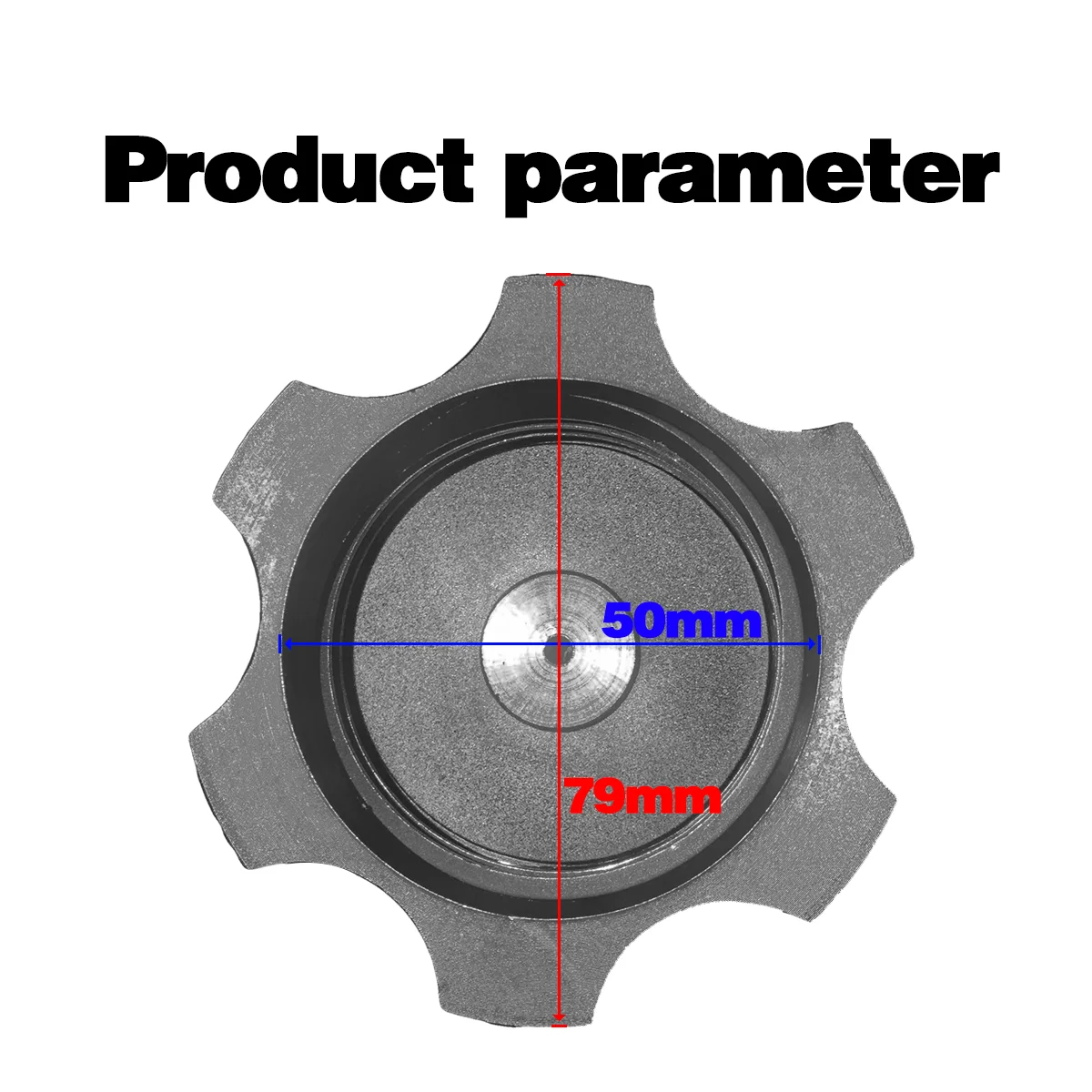 Мотоциклетная 50 мм алюминиевая - Фотография_3