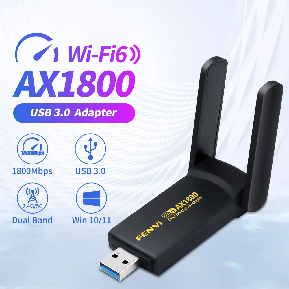 Wifi 6 usb 3,0 адаптер двухдиапазонный 2